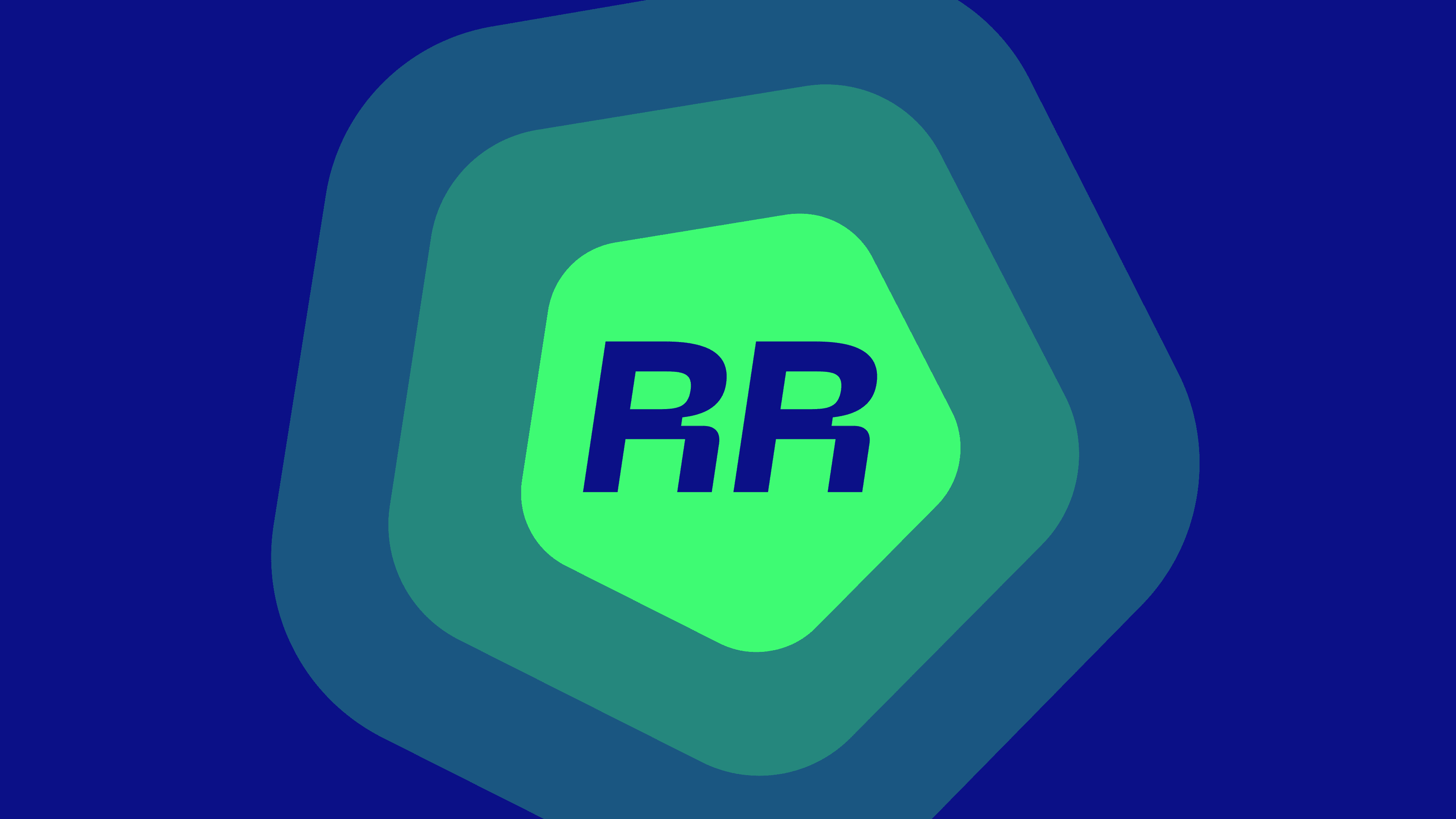 Recharge Rescue logo on blue