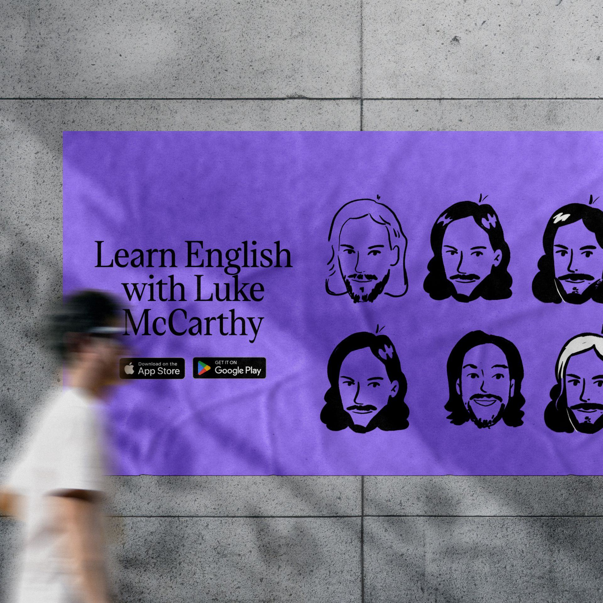 Luke & English App for learning English