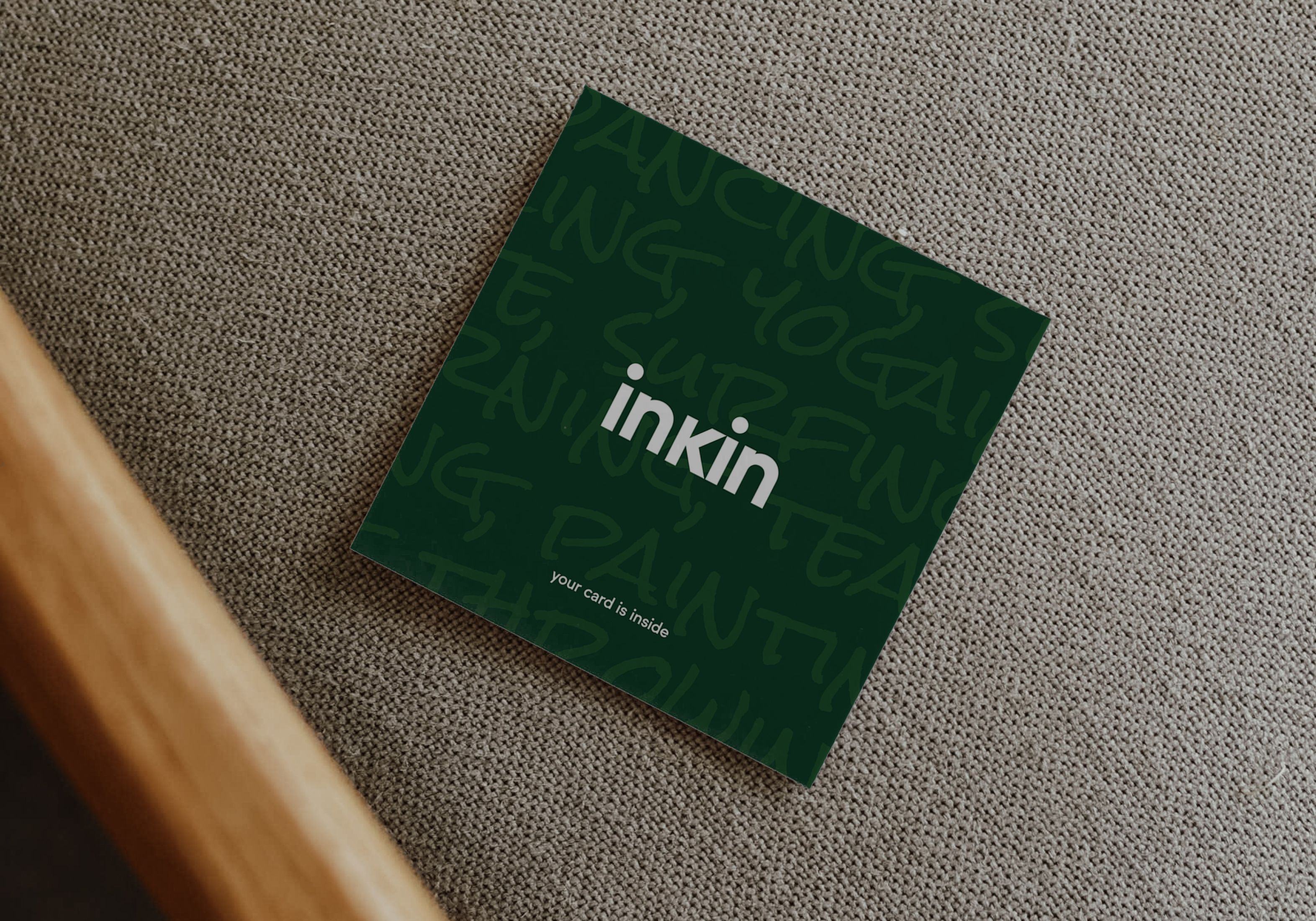 Inkin wellnes platform branding