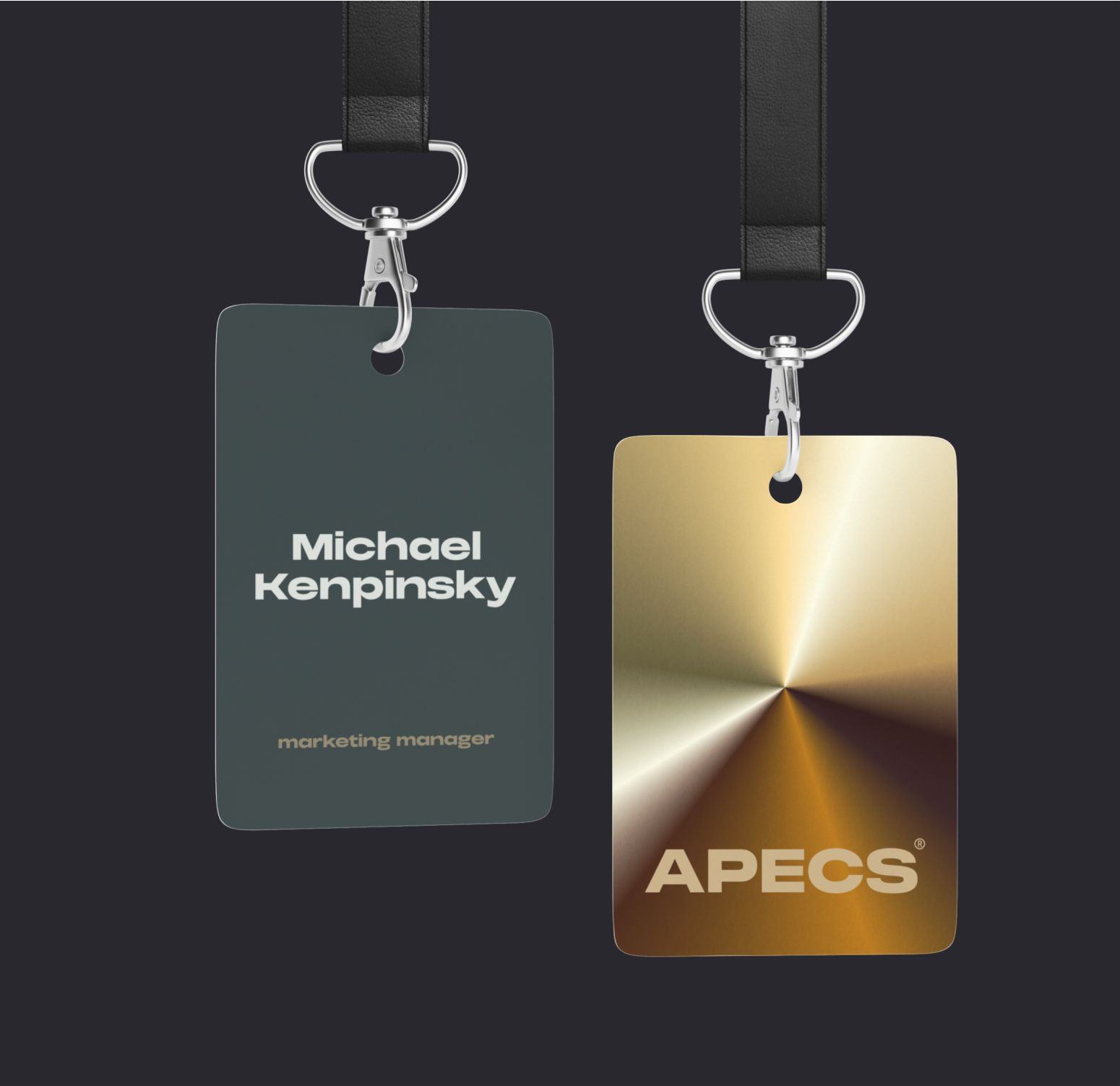 Apecs conference cards