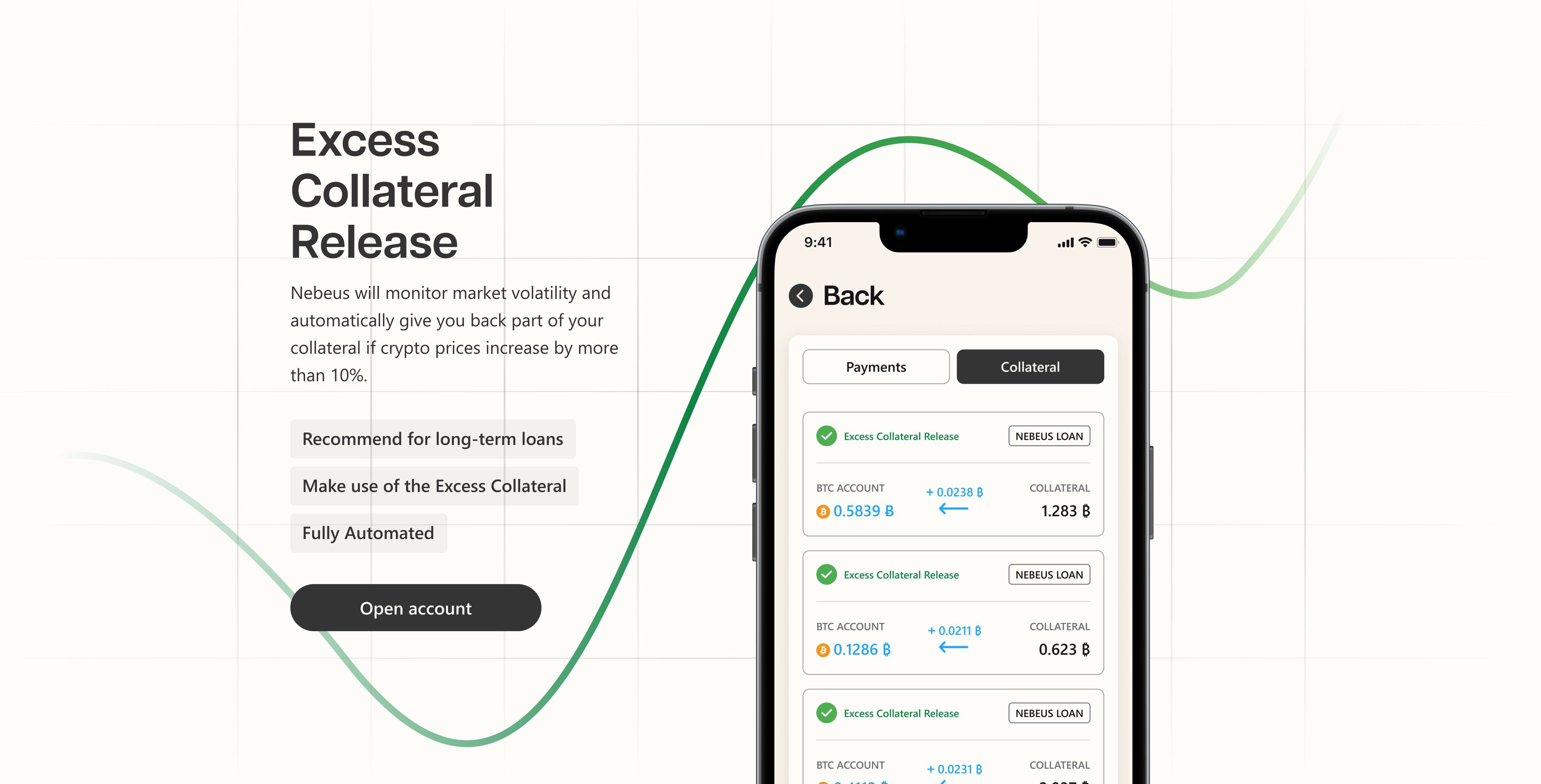 Nebeus excess collateral release
